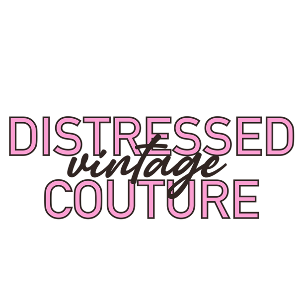 Distressed Vintage Couture